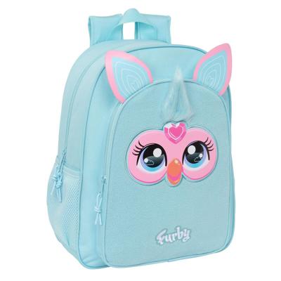 Schoolrugzak Furby Hemelsblauw 33 x 42 x 14 cm Schoolrugzak Furby Hemelsblauw 33 x 42 x 14 cm