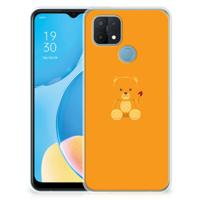 OPPO A15 Telefoonhoesje met Naam Baby Beer - thumbnail
