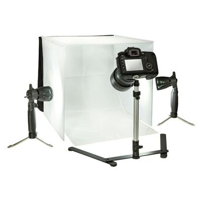 Nedis SKT012WT Led Fotostudioset 60 X 60 Cm 6500 K Opvouwbaar Nedis SKT012WT Led Fotostudioset 60 X 60 Cm 6500 K Opvouwbaar