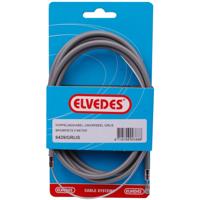 Elvedes Koppelingskabel 2,00m grijs universeel - thumbnail
