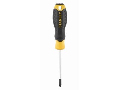 Stanley handgereedschap STHT16162-0 | Cushiongrip Schroevendraaier Pozidriv PZ1 x 75mm STHT16162-0 - thumbnail