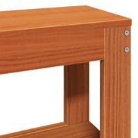 Bedframe met hoofdeinde Wasbruin 150 x 200 cm Massief Vurenhout - thumbnail