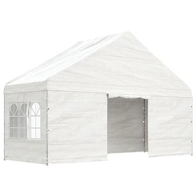 Partytent Prieel met dak 5,88x2,23x3,75 m PE wit Partytent Prieel met dak 5,88x2,23x3,75 m PE wit