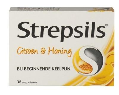 Strepsils Citroen & Honing Zuigtabletten