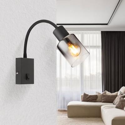 Globo Flexibele wandlampHubertus met schakelaar - 54308W