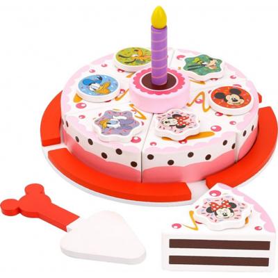 Disney mickey mouse houten verjaardagstaart 18 maanden