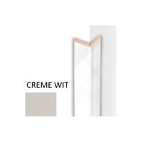 Kniklijst MDF Sanimex Crème Wit 260 cm x 22 mm x 22 mm Sanimex - thumbnail