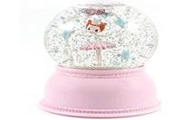 Nachtlampje sneeuwbal Ballerina - DJECO meerkleurig - thumbnail