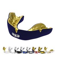 Opro 790000 Instant Custom Dentist Fit Mouthguard - Navy-Gold - SR - thumbnail