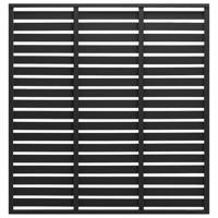 Schuttingpaneel 180x180 cm HKC zwart - thumbnail