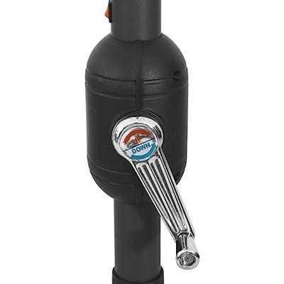 VidaXL Parasol met led-verlichting 400 cm zandkleurig