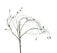 Flex twig branch w/leaf green 112 cm kunstbloem Erutan Avon - Erutan avon - thumbnail