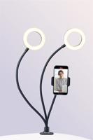 DÖRR SLR-12 Bi-Color LED-ringlamp Aantal LEDs: 40 Bi-Color - thumbnail