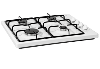 Etna KGV158WIT Gas kookplaat Wit