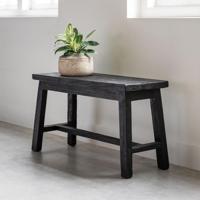 MUST Living Halbank 'Trinity' Teakhout, kleur Zwart - thumbnail