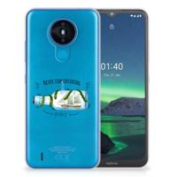 Nokia 1.4 Telefoonhoesje met Naam Boho Bottle - thumbnail