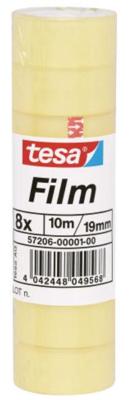 tesa 57206-00001-01 tesafilm Standard Transparant (l x b) 10 m x 19 mm 8 stuk(s)