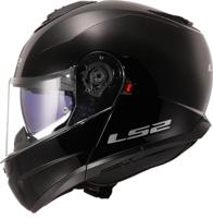 LS2 opklapbare helm "ff908 strobe ii solid" helmet ff908 strob.ii solid 3xl black - thumbnail