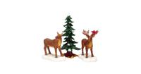 Kerstfiguur Mr and mrs moose LEMAX - Lemax - thumbnail