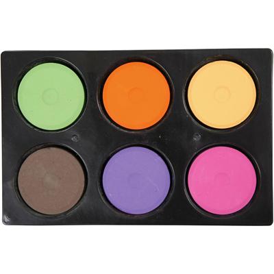 Colortime Waterverf, h: 19 mm, d 57 mm, extra kleuren, 1 doos