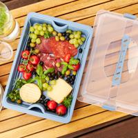 Rotho fresh partybutler serveertray cool & horizon blauw - thumbnail