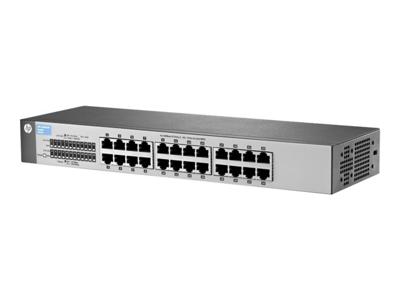 HPE OfficeConnect 1410 24 - Switch - L3 - onbeheerd - 24 x 10100 - desktop, rack-uitvoering, wandbevestiging