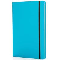 XD Collection notitieboek hardcover A5 polyurethaan turquoise - thumbnail