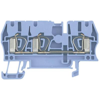 Weidmüller 7907420000-1 Doorgangsserieklem Spanveer Blauw 1 stuk(s)