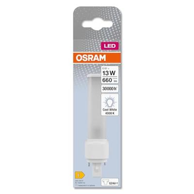 OSRAM HOMELIGHTING 4058075558182 LED-lamp Energielabel E (A - G) G24d-1 6 W = 13 W Neutraalwit (Ø x l) 34 mm x 138 mm 1 stuk(s) OSRAM HOMELIGHTING 4058075558182 LED-lamp Energielabel E (A - G) G24d-1 6 W = 13 W Neutraalwit (Ø x l) 34 mm x 138 mm 1 stuk(s)