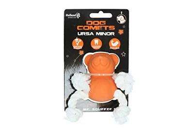Dog Comets Hondenspeelgoedballen voor honden, vlieger, ursa, klein, oranje