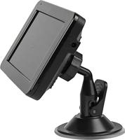 Eufab Draadloos achteruitrijcamerasysteem Afstandshulplijnen Zuignapvoet, Nummerplaathouder Zwart - thumbnail