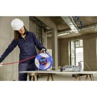 Brennenstuhl 1218900 Kabelhaspel 25.00 m Zwart Randaarde rubberen stekker - thumbnail