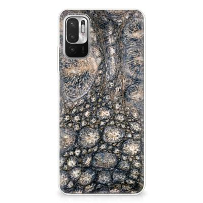Xiaomi Redmi Note 10/10T 5G | Poco M3 Pro | TPU Hoesje | Krokodillenprint Xiaomi Redmi Note 10/10T 5G | Poco M3 Pro | TPU Hoesje | Krokodillenprint