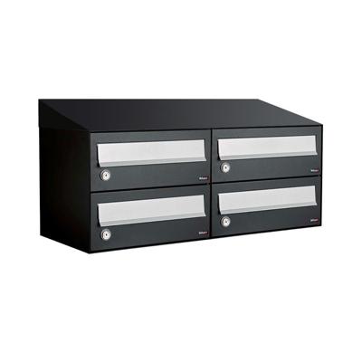 Allux Hive Set 2-Breed, 2-Hoog Met Dak Zwart - 40030070_2x2d