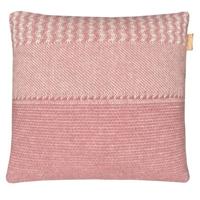 Malagoon Uptown Wool Sierkussen 50 x 50 - Pink - thumbnail