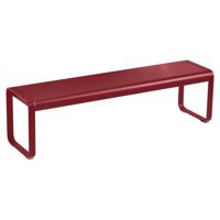 Fermob Bellevie bench tuinbank Chili - thumbnail