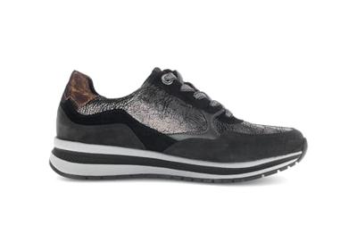 Gabor 76.318.67 schwarz orange Zwart maat 42