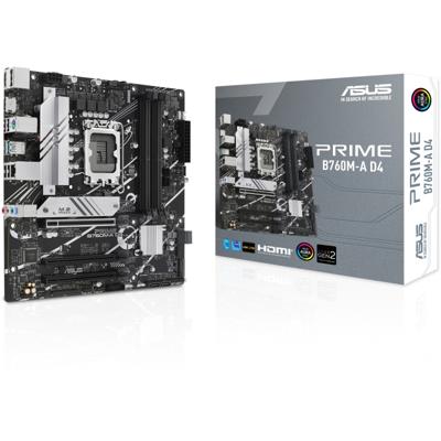 ASUS PRIME B760M-A D4 LGA 1700 micro ATX