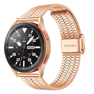 Stalen bandje - Champagne goud - Samsung Galaxy Watch - 46mm / Samsung Gear S3 - thumbnail