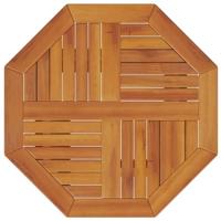 Tuintafel inklapbaar Ø60x75 cm massief acaciahout - thumbnail
