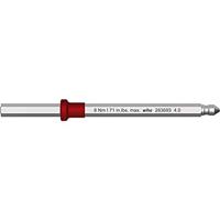 Wiha 28369 SW4,0 x75 Werkplaats Inbus Verwisselbare kling 4 mm 20 mm Geschikt voor Wiha Torque - thumbnail