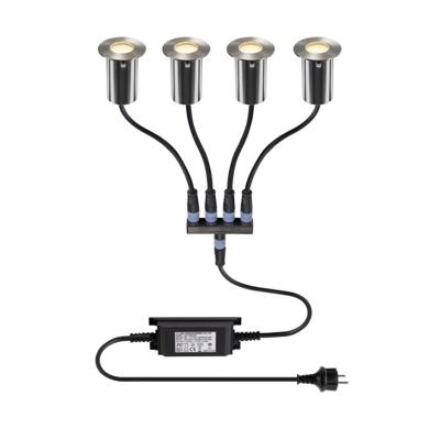 SLV Set van 4Trail-Lite inbouw grondspot - 1008841