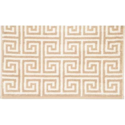 Cawö Cawo Noblesse Elegance Allover print Washandje 16/22 sand