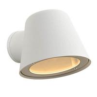 Lucide DINGO-LED - Wandlamp Binnen/Buiten - LED Dimb. - GU10 - 1x5W 3000K - IP44 - Wit - thumbnail