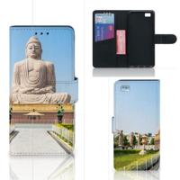 Huawei Ascend P8 Lite | Flip Cover | Boeddha - thumbnail