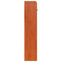 Hoofdbord met opbergruimte 140 cm massief grenenhout wasbruin - thumbnail