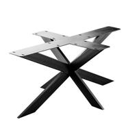 Stalen matrix zwart spinpoot 90 bij 60 cm en hoogte 40 cm (6 x 2 cm) - thumbnail