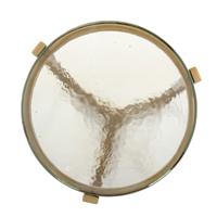 Richmond Ronde Bijzettafel 'Aubrey' 29cm, kleur Goud - thumbnail