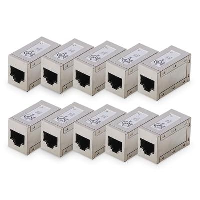 Digitus AT-AG-8-8-C6S-10 Digitus CAT 6, modulaire koppeling, afgeschermd - 10 st. AT-AG-8-8-C6S-10 RJ45, behuizing (koppeling) Aantal polen (sensoren) 8 Zilver Digitus AT-AG-8-8-C6S-10 Digitus CAT 6, modulaire koppeling, afgeschermd - 10 st. AT-AG-8-8-C6S-10 RJ45, behuizing (koppeling) Aantal polen (sensoren) 8 Zilver