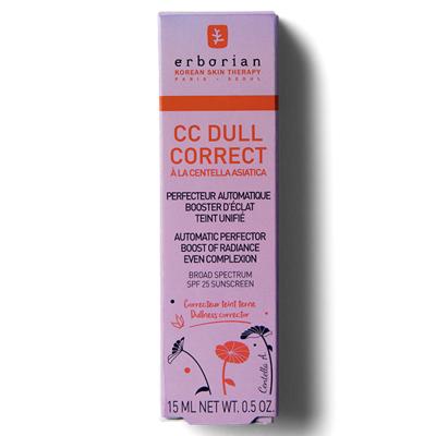 Erborian CC Dull Correct Sunscreen SPF25 BB & CC Crème 15 ml Dames